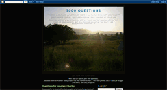 Desktop Screenshot of 5000questions.com